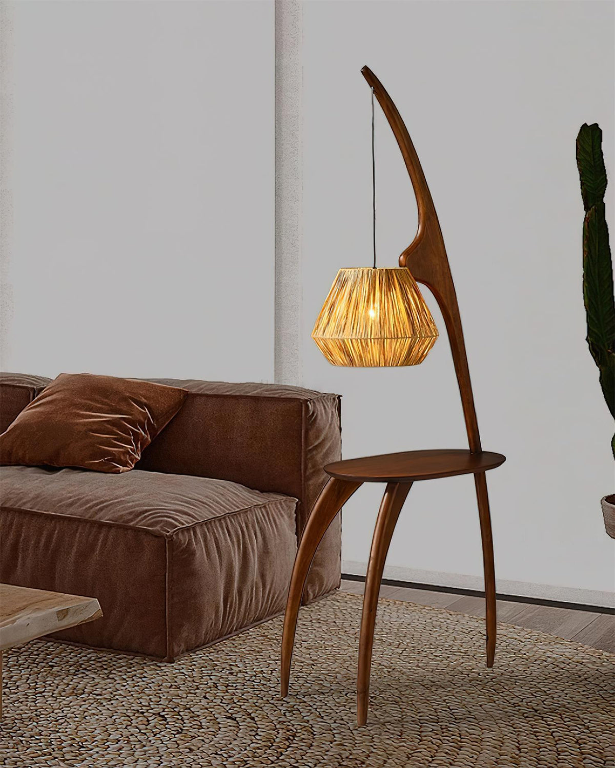 Doiran Wood Floor Lamp — product view 8