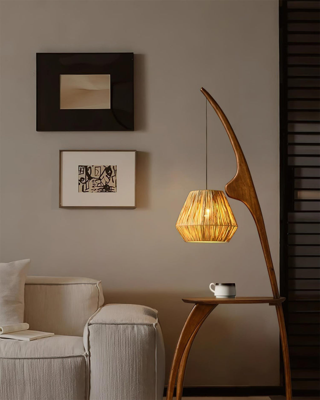 Doiran Wood Floor Lamp — product view 12