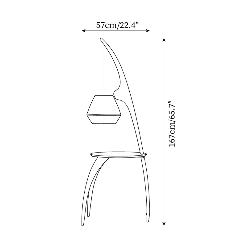 Doiran Wood Floor Lamp — product view 17