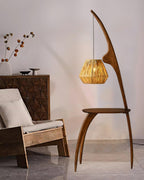 Doiran Wood Floor Lamp — product view 3