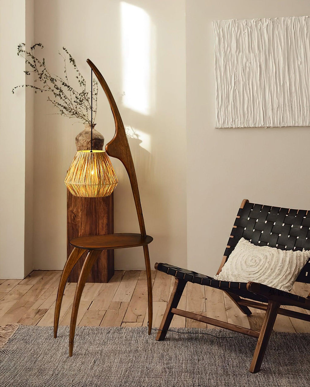 Doiran Wood Floor Lamp — product view 4