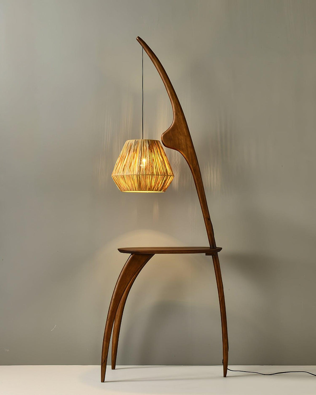Doiran Wood Floor Lamp — product view 6