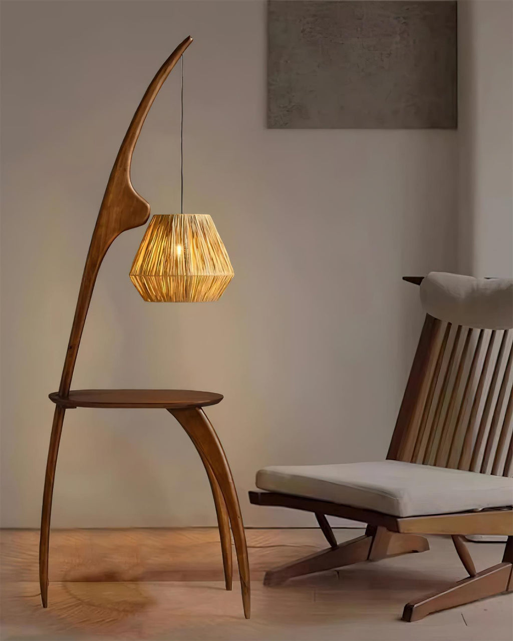 Doiran Wood Floor Lamp — product view 9