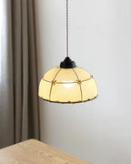 Dome Jari Wood Pendant Lamp — product view 7