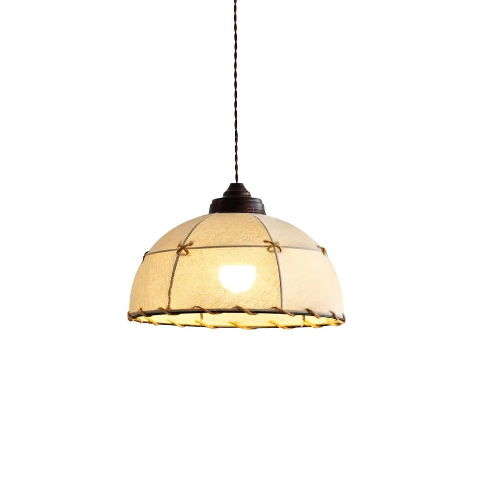 Dome Jari Wood Pendant Lamp — product view 10