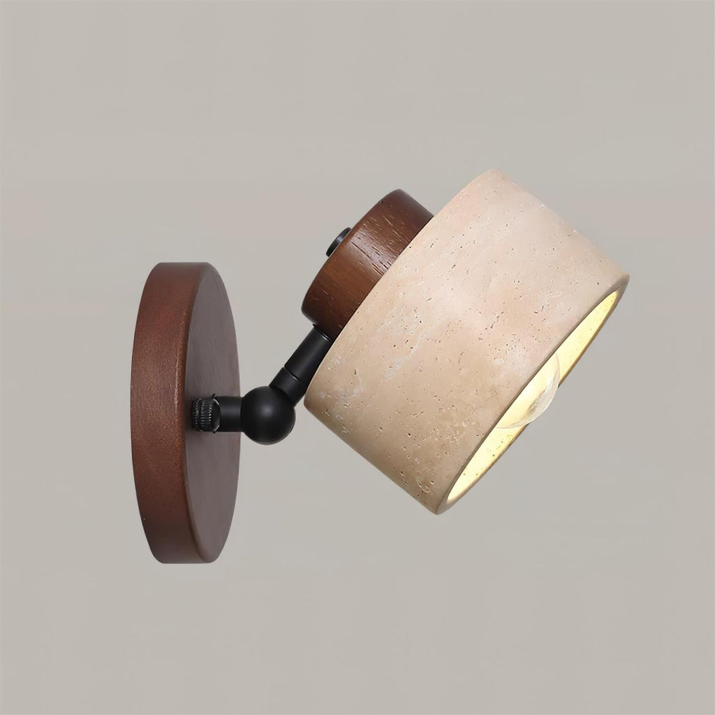 Driftstone Travertine Wall Lamp — product view 14