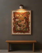 Driftstone Travertine Wall Lamp — product view 7