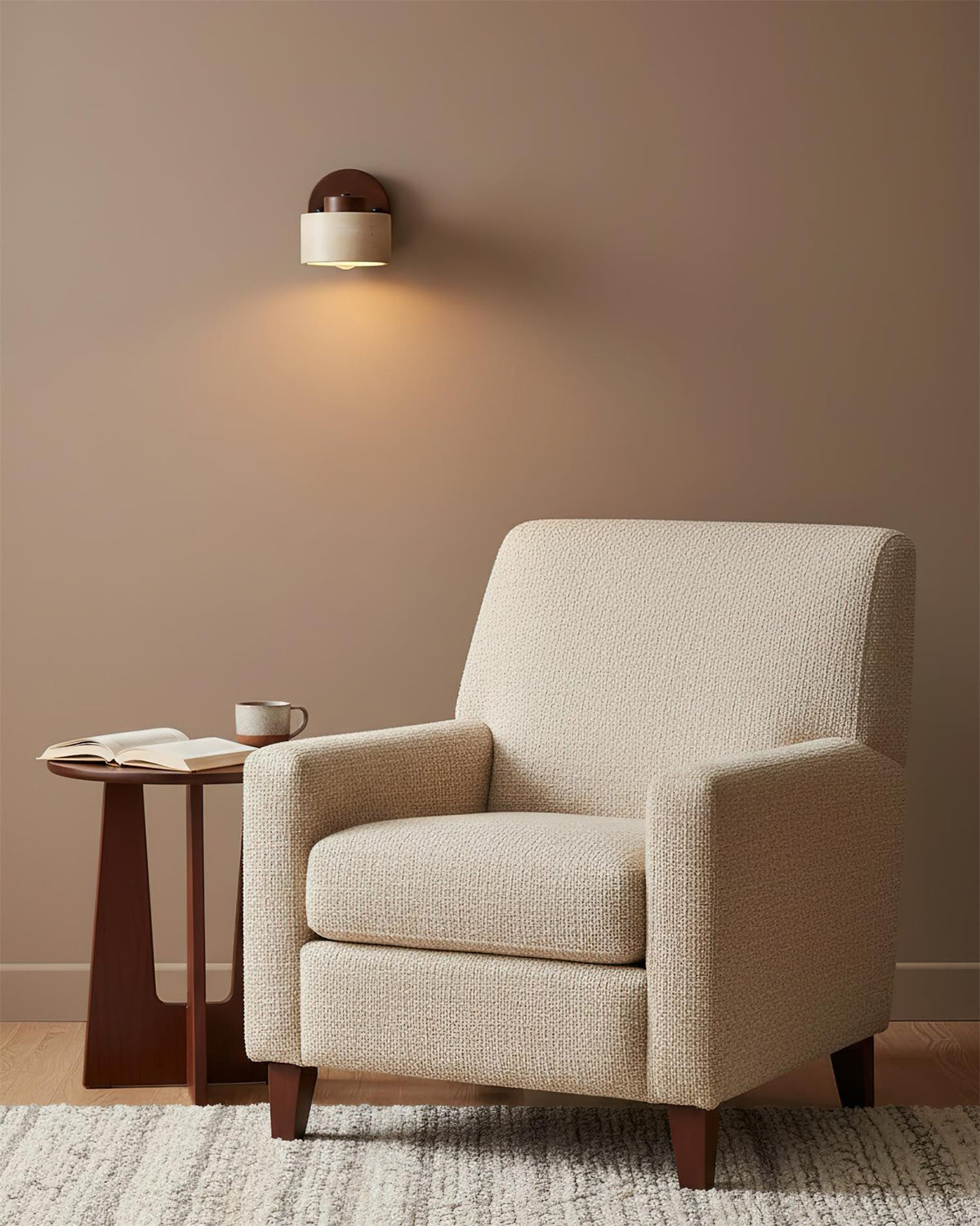 Driftstone Travertine Wall Lamp — product view 11