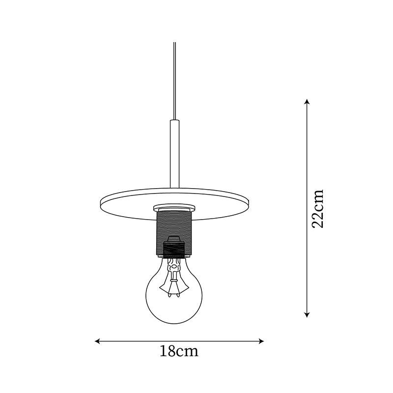 Driti Brass Pendant Lamp — product view 39