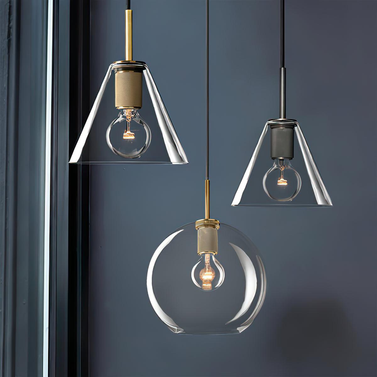 Driti Brass Pendant Lamp — product view 3