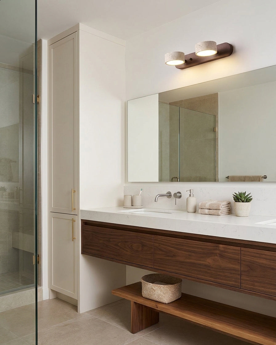 Duvale Travertine Wall Sconce — product view 13