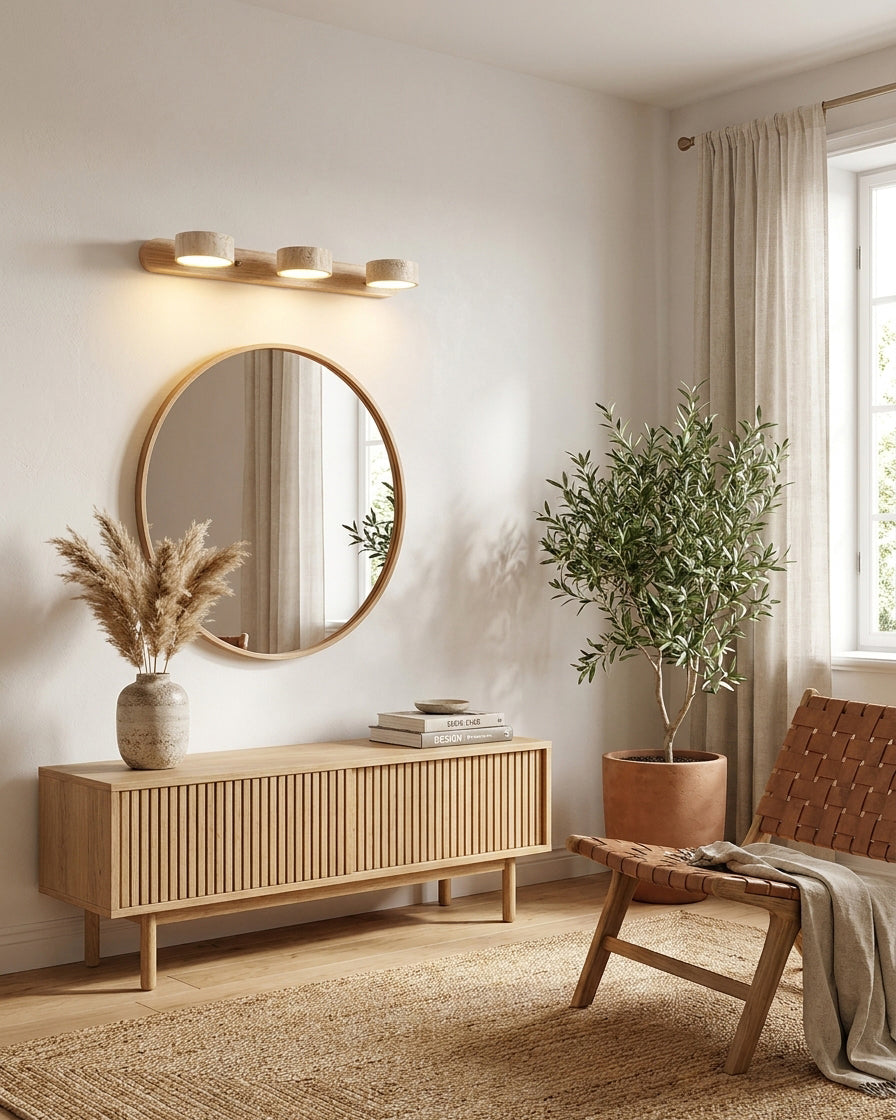 Duvale Travertine Wall Sconce — product view 15