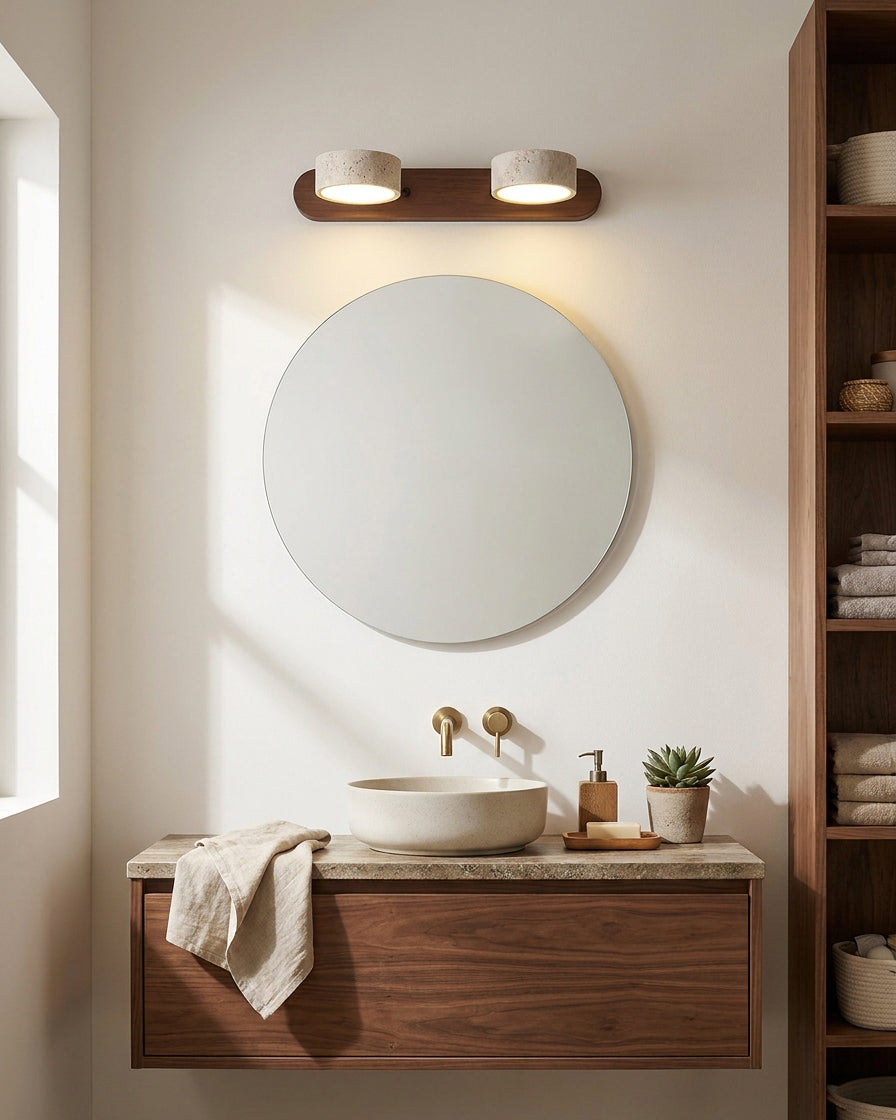 Duvale Travertine Wall Sconce — product view 9