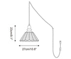 Elara Plug In Pendant Light — product detail 14