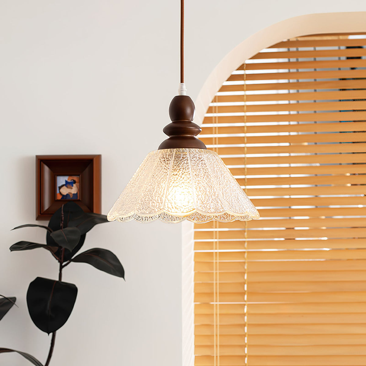 Elara Glass Pendant Lamp — product view 7