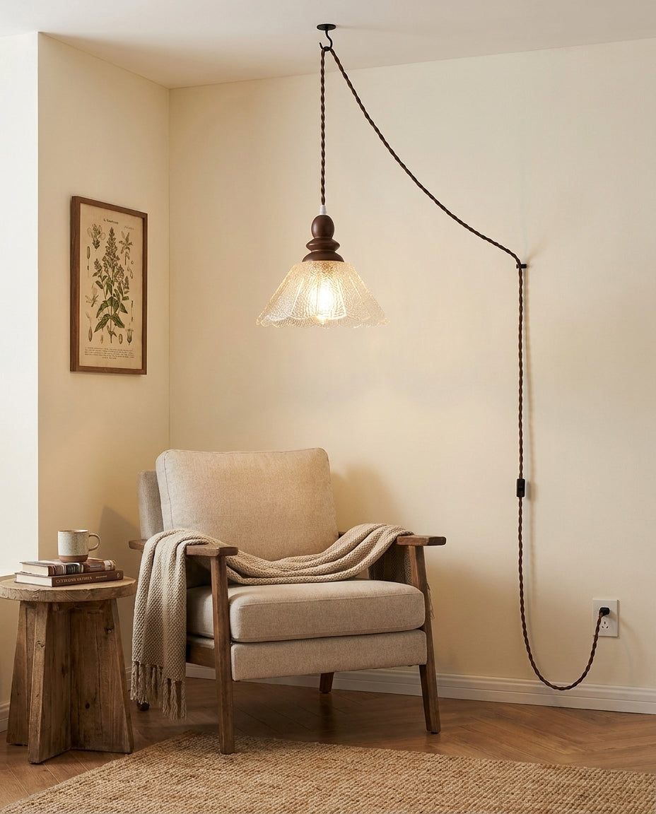 Elara Plug In Pendant Light — product view 3