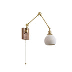 Elia Swing Arm Wood Wall Lamp — product view 16