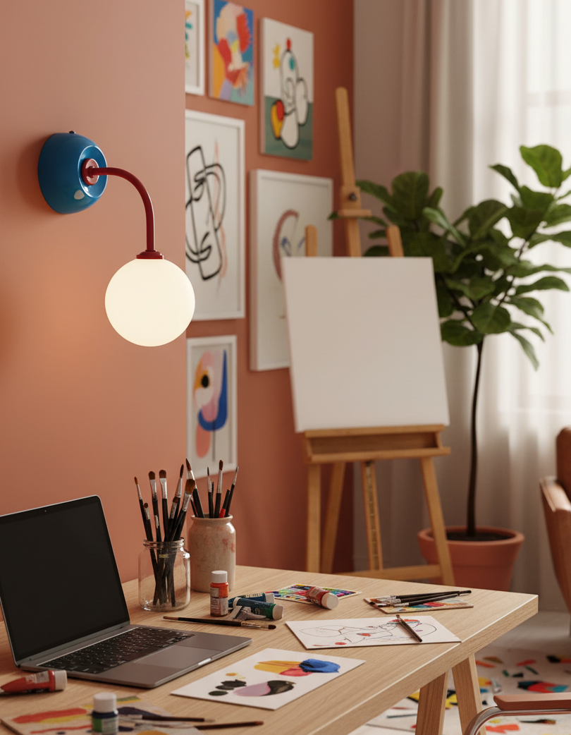 Elio Glass Wall Lamp — product view 12