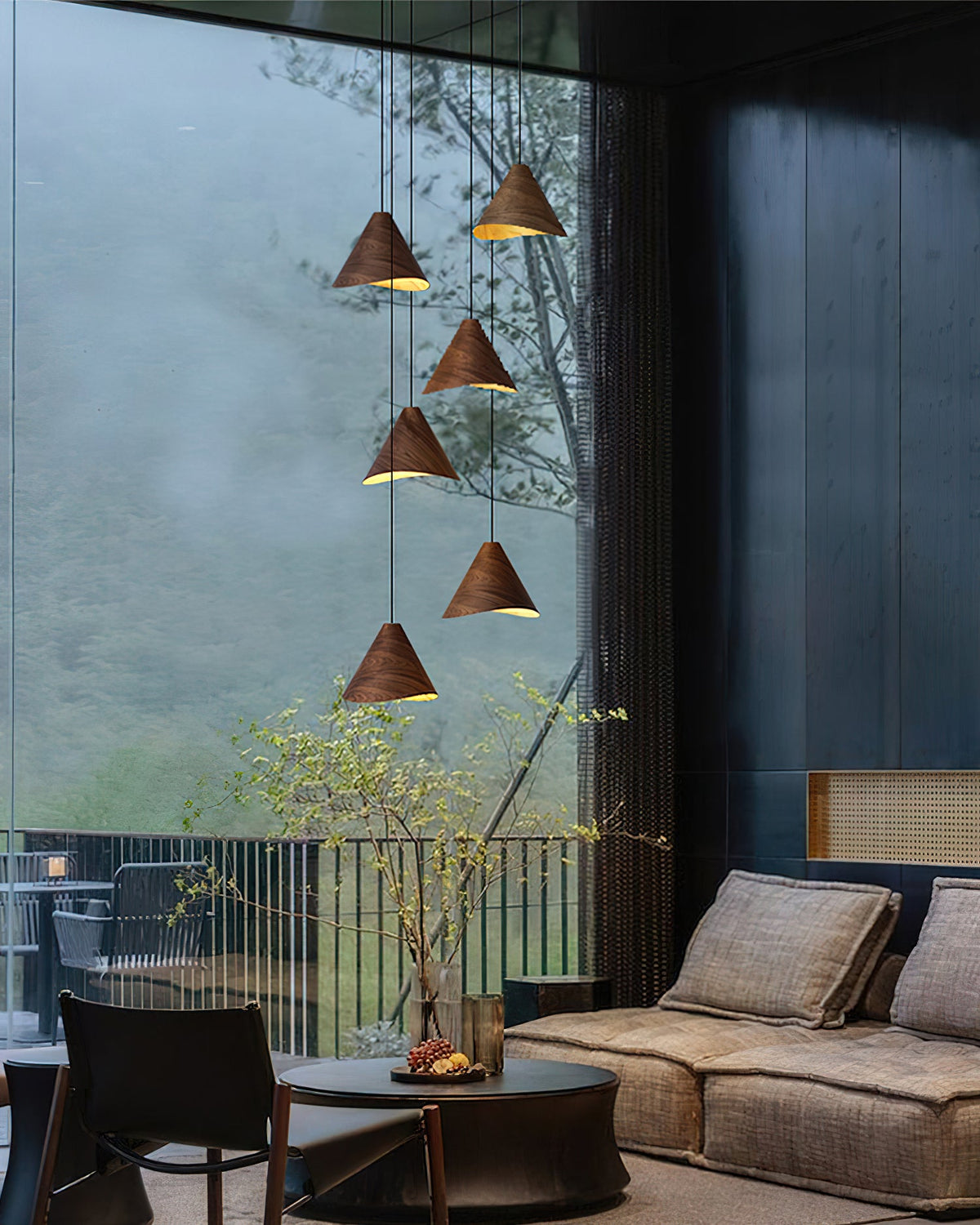 Elmira Wood Pendant Lamp — product view 3