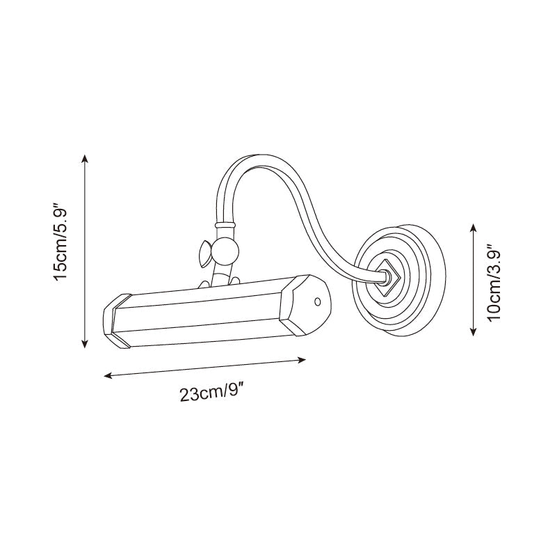 Elowen Metal Wall Lamp — product view 5
