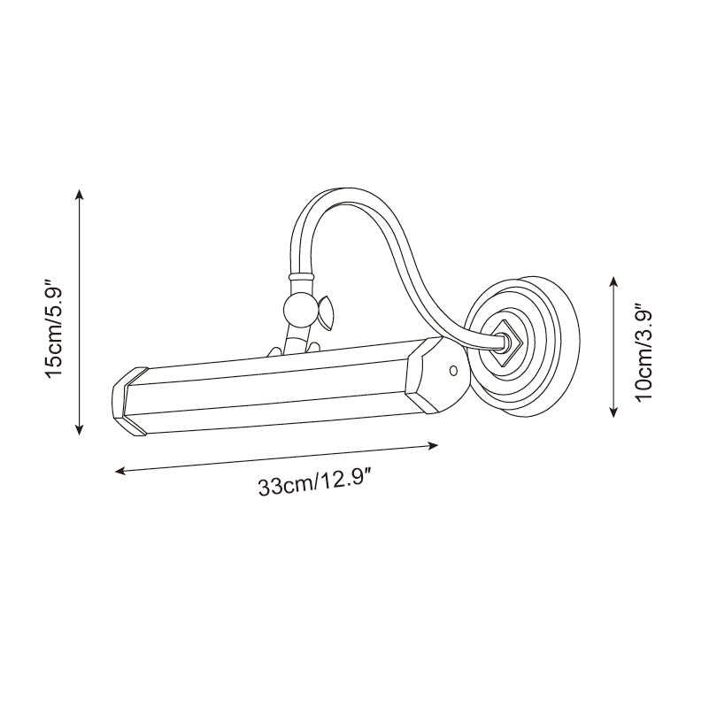 Elowen Metal Wall Lamp — product view 6