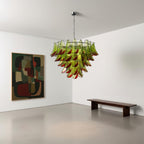 Emily Petal Glass Chandelier — product view 3