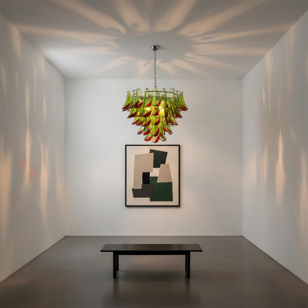 Emily Petal Glass Chandelier — product view 4