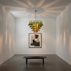 Emily Petal Glass Chandelier — product view 4