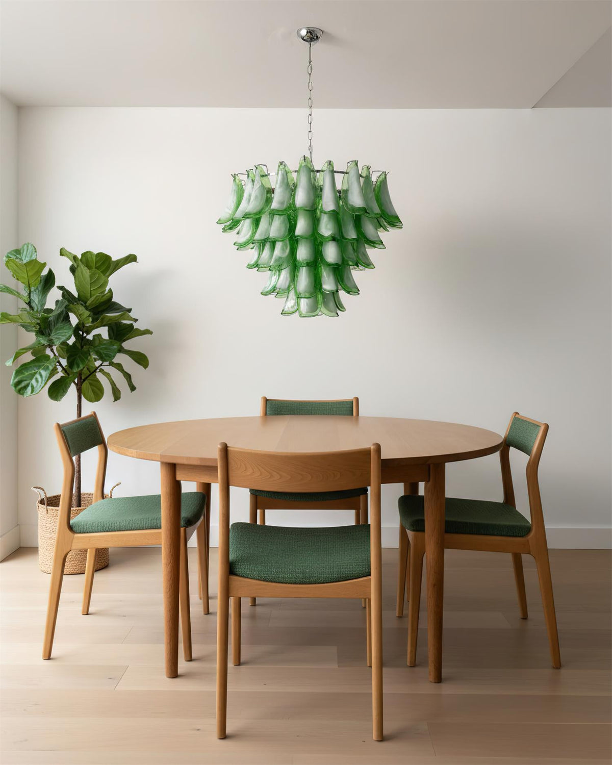 Emily Petal Glass Chandelier — product view 5