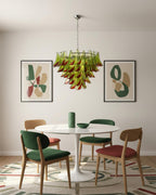 Emily Petal Glass Chandelier — product view 13