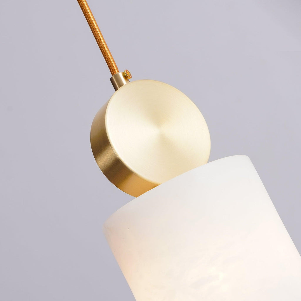 Etruscan Alabaster Pendant Light