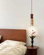 Fables Travertine Pendant Lamp — product view 17