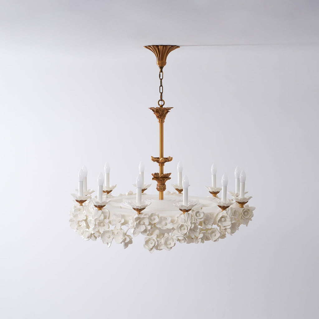 Florentine Petals Metal Chandelier — product view 38