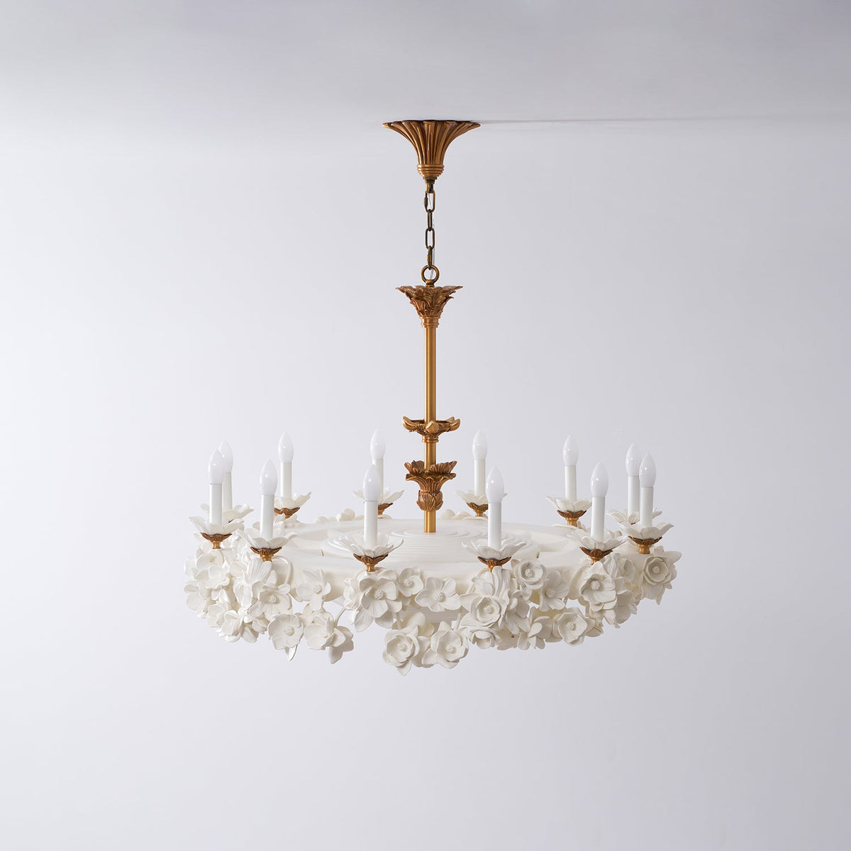 Florentine Petals Metal Chandelier — product view 38