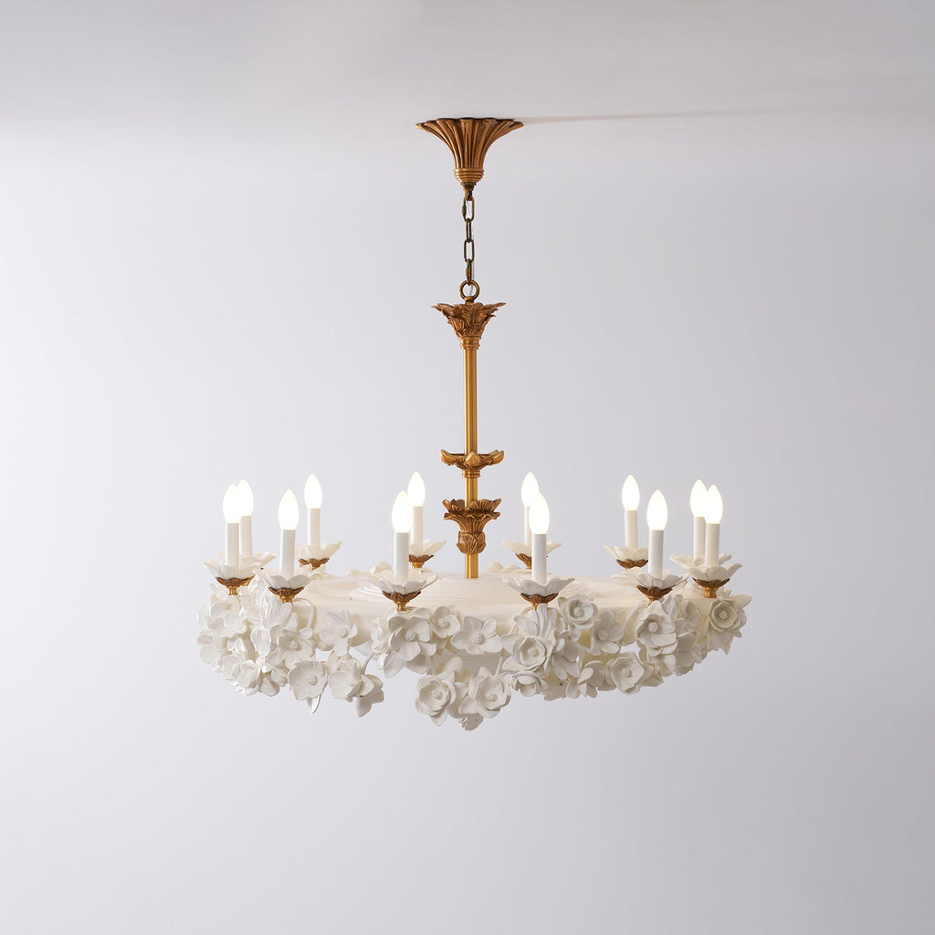 Florentine Petals Metal Chandelier — product view 39