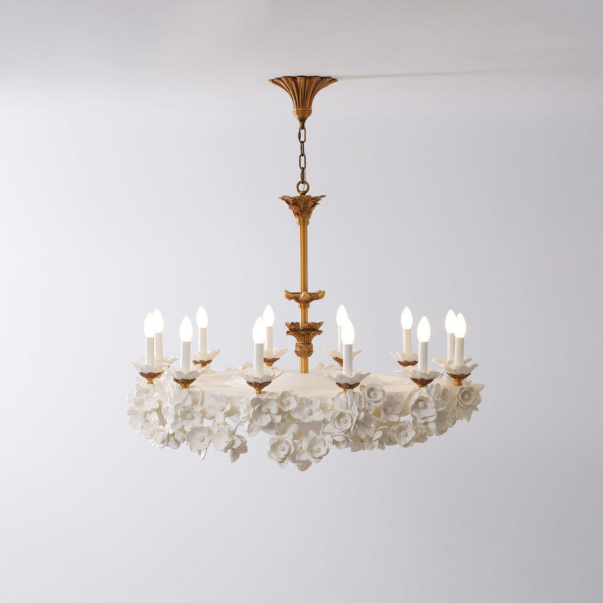 Florentine Petals Metal Chandelier — product view 39