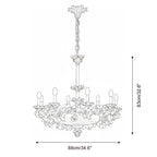 Florentine Petals Metal Chandelier — product view 9
