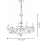 Florentine Petals Metal Chandelier — product view 11