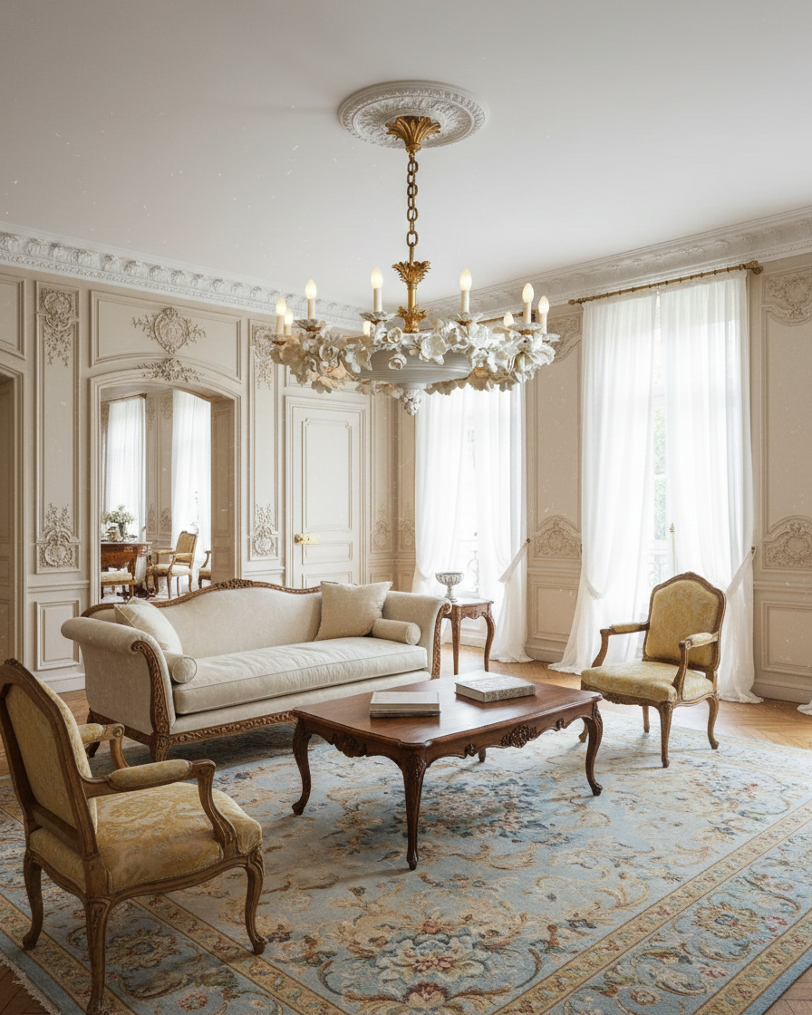 Florentine Petals Metal Chandelier — product view 16
