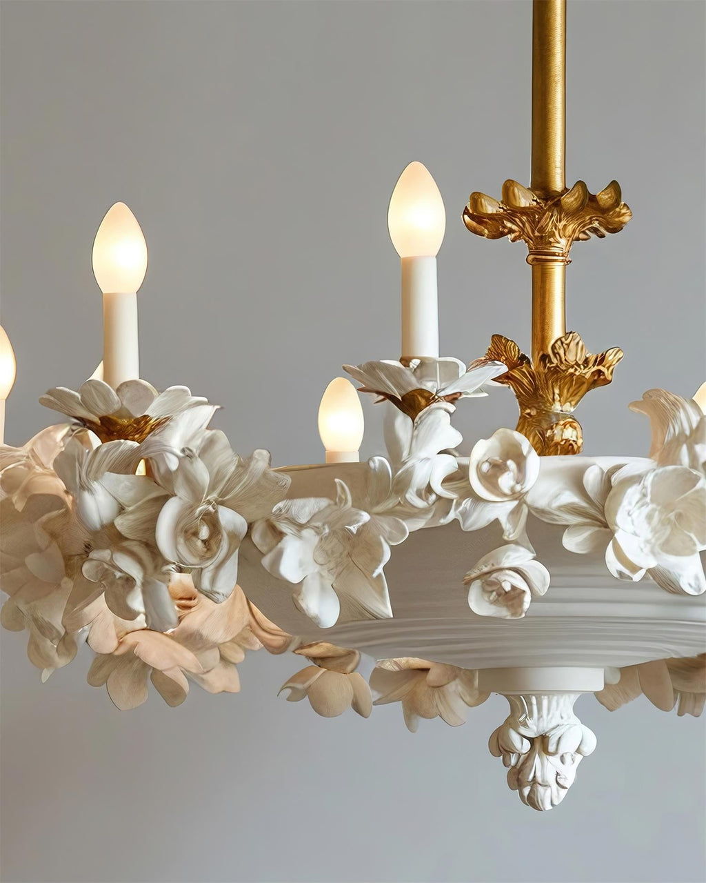 Florentine Petals Metal Chandelier — product view 32