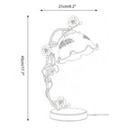 Florielle Glass Table Lamp — product view 6