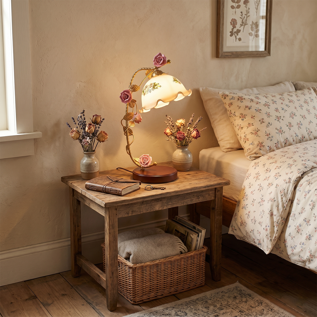 Florielle Glass Table Lamp — product view 10