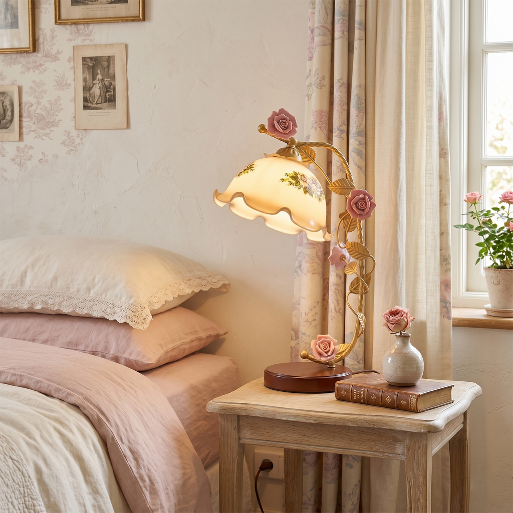Florielle Glass Table Lamp — product view 9