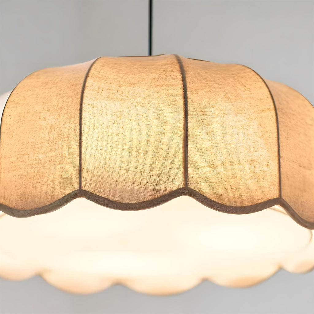 Scalloped Metal Pendant Lamp — product view 11