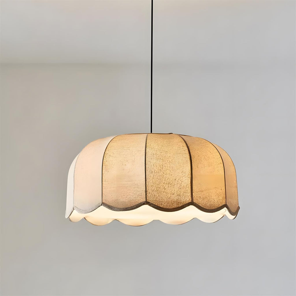 Scalloped Metal Pendant Lamp — product view 10