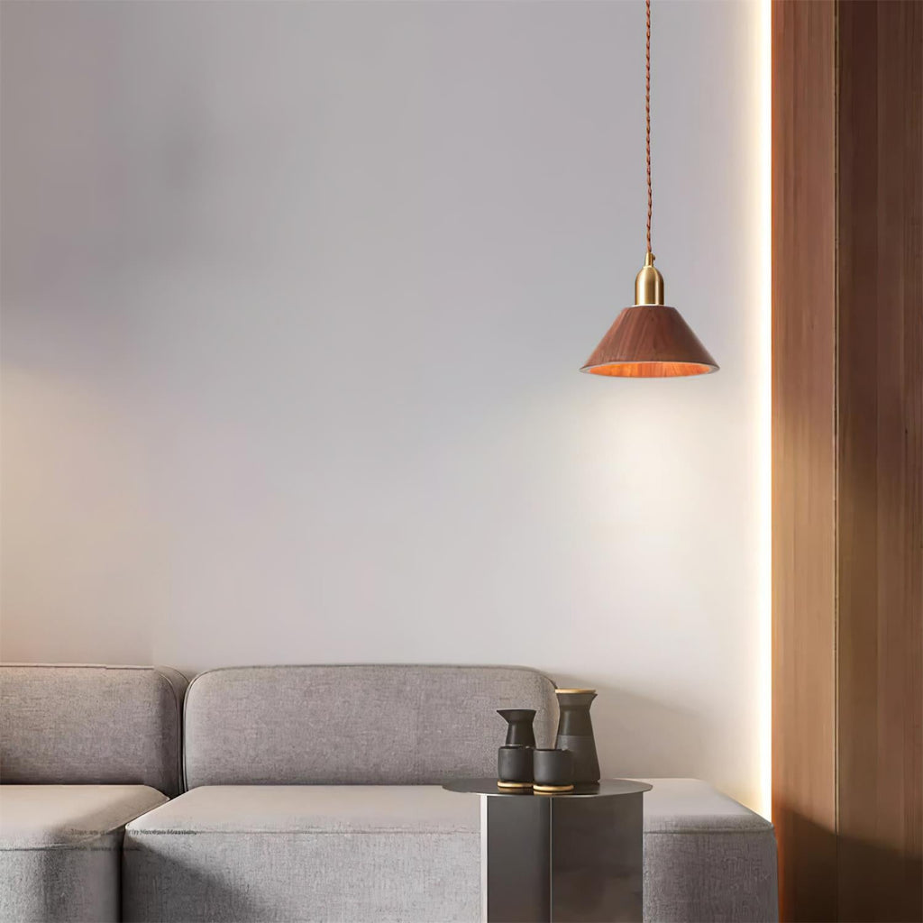 Rosie Wood Pendant Lamp — product view 21