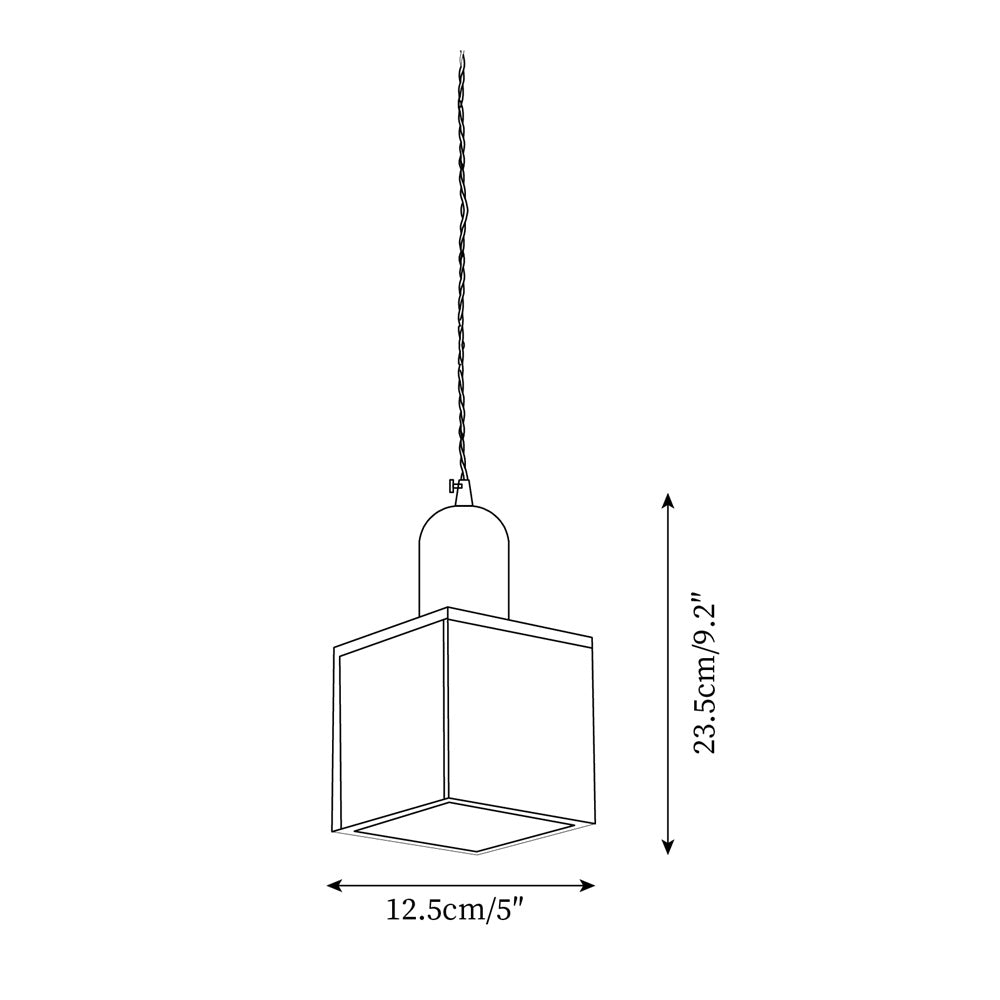 Rosie Wood Pendant Lamp — product view 9