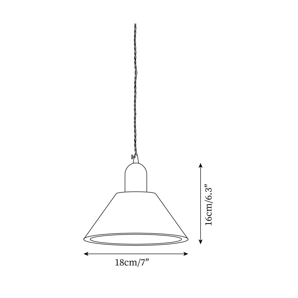 Rosie Wood Pendant Lamp — product view 6