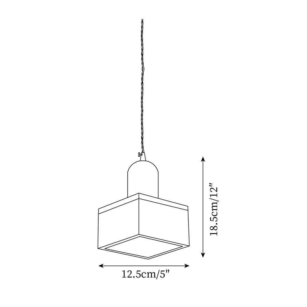 Rosie Wood Pendant Lamp — product view 11