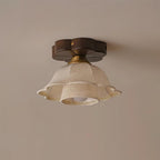Garcia Flower Wood Ceiling Light — product view 2
